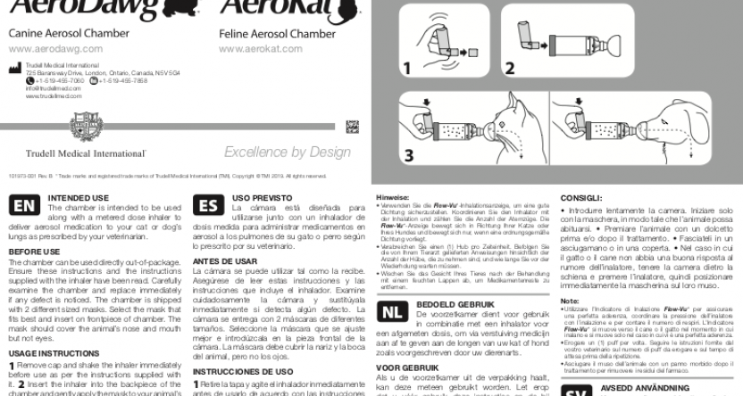 AeroKat* Chamber Instructions for Use