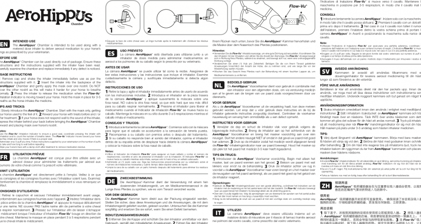 AeroHippus* Chamber Instructions for Use